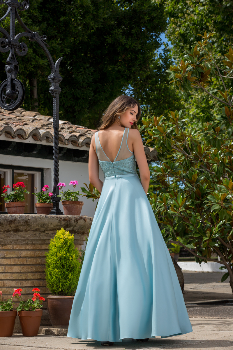 Vestido de fiesta X&M de corte princesa en satén de la nueva temporada 2022 con referencia 51013