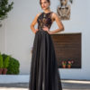 Vestido de fiesta X&M de corte A en tul y pedrería de la nueva temporada 2022 con referencia 8317